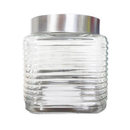 Glass Jar Square With Lid, 34 oz (24 Pack)