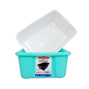 Imperial, Wash Basin Rectangle Assorted Colors, 8.52 l (36 Pack)