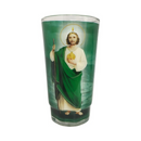Candle San Judas Tadeo White, 6 in (12 Pack)