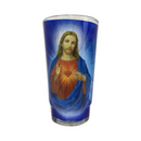 Candle White Sagrado Corazon, 6 in (12 Pack)