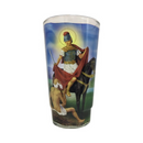 Candle San Martin Caballero White, 6 in (12 Pack)
