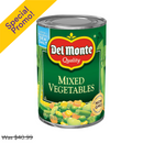 Del Monte, Mixed Vegetables, 14.5 oz (24 Pack)