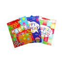 Gift Bags Happy Birthday Medium Assorted (12 Pack)