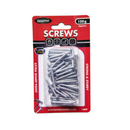 Screws 1.37 in Silver, 100 g (24 Pack)