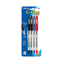 Bazic, G-Flex Pens 4 ct Medium Assorted Colors (24 Pack)