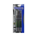 Dayton, Black Ink Roller Ball Pen, 3 ct (24 Pack)