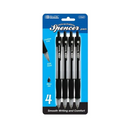 Bazic, Spencer Ballpoint Pen Black Retract, 4 ct (24 Pack)