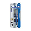 Bazic, Dayton Assorted Ink Roller Ball Pens 3pc, 3 ct (24 Pack)