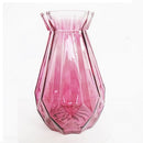 Vase Glass Purple, 5.9 in (24 Pack)