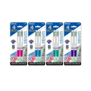 Bazic, Pens 2 ct 4-Colors, 1 mm (24 Pack)