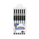 Bazic, Essence Gel Pens 6pc Black, 6 ct (24 Pack)