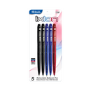 Bazic, Ixion Pens, Assorted Colors, 5 ct (24 Pack)