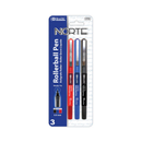 Pens Roller Ball 3 Colors, 3 ct, 0.5 mm (24 Pack)