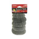 FamilyMaid, Scourer Balls 5pc Silver, 5 ct (12 Pack)