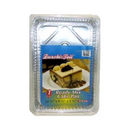 Durable Foil, Ready Mix Cake Pan 1pc With Lid, 1 ct (12 Pack)