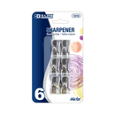 Bazic, Pencil Sharpener Metal, 6 ct (24 Pack)