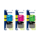 Bazic, Sharpener 2pc Square Dual Blade, 2 ct (24 Pack)