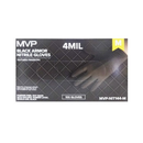 MVP, Nitrile Gloves MD Black, 100 ct (10 Pack)