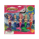 Toy Mermaid Set Assorted Colors, 5 ct (24 Pack)