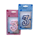 Numeric Birthday Candle