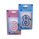 Numeric Birthday Candle