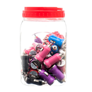 USB Car Charger In Jar Assorted Colors (48 Pack)