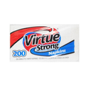 Virtue, Napkins 1ply Strong, 200 ct (20 Pack)