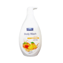 Simply, Body Wash Peach & Orange, 34 oz (12 Pack)