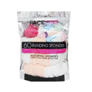 Make-Up Sponge Assorted, 60 ct (12 Pack)
