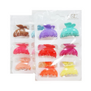 UBC, Hair Clips 6pc Assorted Colors, 6 ct (12 Pack)