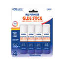 Bazic, Glue Stick 4 ct Washable, 1.12 oz (24 Pack)