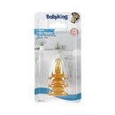 Baby King, Baby Bottle Latex Nipples, 2 ct (12 Pack)