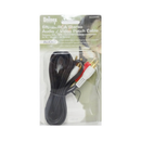 Uninex, RCA Patch Cable Audio & Video, 6 ft (24 Pack)