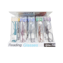 Reading Glasses With Case Assorted Display (30 Pack)
