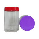 Storage Canister, Round Glass (24 Pack)