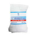 Amber, Bar Mop Towels White, 12x12 in, 3 ct (12 Pack)