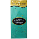 Table Cover Green Plastic (12 Pack)