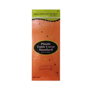 Table Cover 54 x 108 in Orange Plastic (12 Pack)