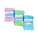 Amber, Bar Mop Kitchen Towels Assorted Colors, 12x12 in, 3 ct (12 Pack)