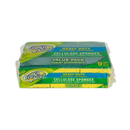 Fresh Start, Sponges Heavy Duty Yellow Green, 9 ct (10 Pack)