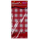 Table Cover Red Checkered (12 Pack)