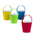 Tin Pail Assorted Colors, 1.1 qt (24 Pack)