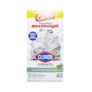 Glad, Tall Kitchen Bags Max, 40 ct, 13 gal (6 Pack)