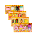 Bazic, Eraser Set Snack Shop, 4 ct (24 Pack)
