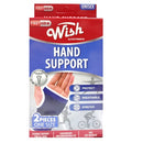 Wish, Hand Support One Size 2pc, 2 ct (12 Pack)