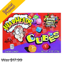 Warheads, Sour Chewy Cubes, 4 oz (12 Pack)