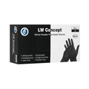LW Concept, Nitrile Black Exam Gloves Large Powder Free, 100 ct (10 Pack)