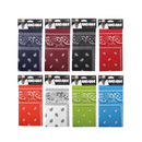 Bandana Assorted Colors, 1 ct (48 Pack)