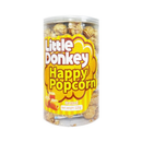 Little Donkey, Happy Popcorn Caramel Canister, 120 g (24 Pack)