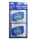 Wish, Wish, Cotton Swabs 2 ct With Case, 50 ct (48 Pack)